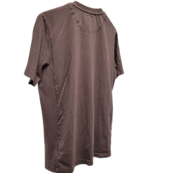 Adidas Crewneck Organic Cotton End Platic Waste Embroidered Logo Tshirt Large - Picture 6 of 12